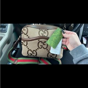 Gucci Jumbo GG messenger bag